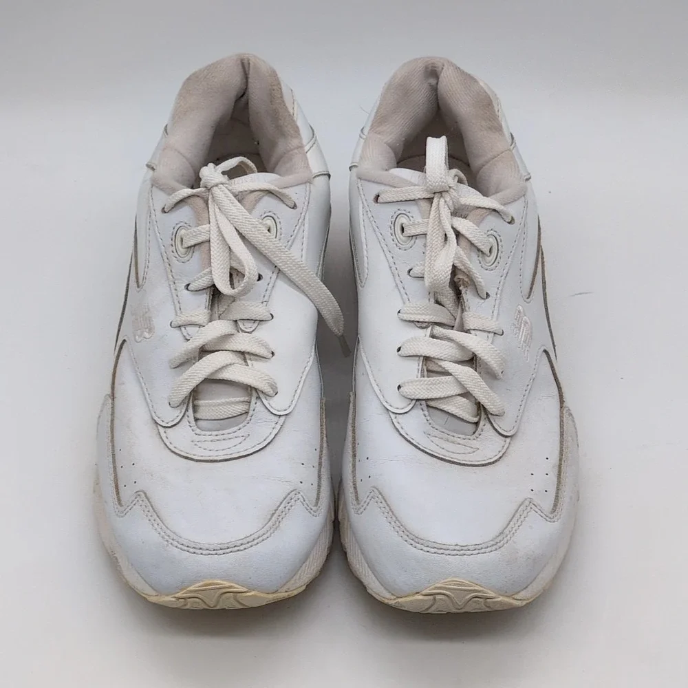 New‎ Balance Shoes Womens 335 White 8 Leather Running Sneakers Comfort Lace Up